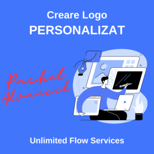 Logo Personalizat Unlimited Flow Services -Pachet Advanced