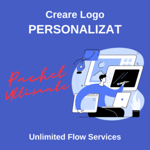 Logo Personalizat Unlimited Flow Services -Pachet Ultimate